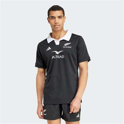 adidas All Blacks Rugby AEROREADY Short Sleeve Trikot